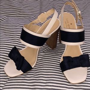 Only worn once, kate spade elegant sandals